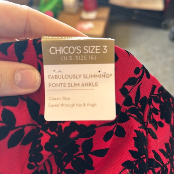 Chico’s Fabulously Slimming pants. - Picture 3 of 4
